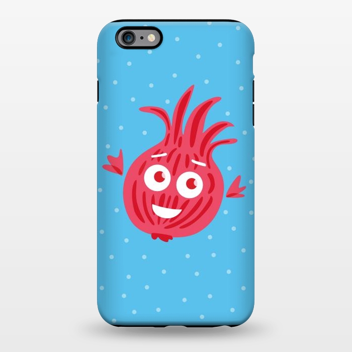 iPhone 6/6s plus StrongFit Cute Red Onion Character by Boriana Giormova