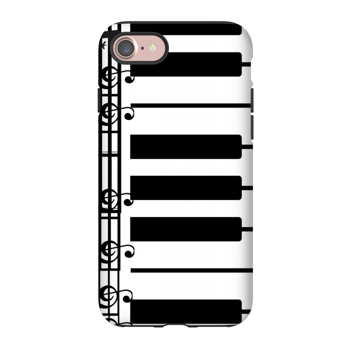 iPhone 7 StrongFit piano pattern by MALLIKA