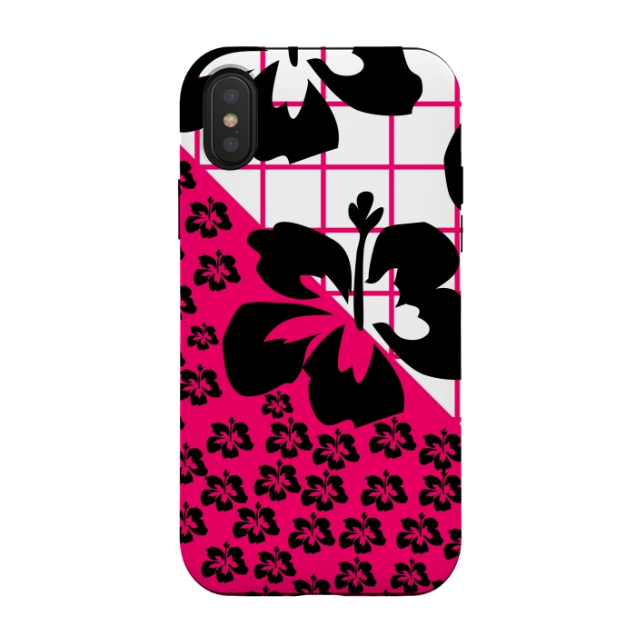 iPhone Xs / X StrongFit FLORAL PATTERN by MALLIKA