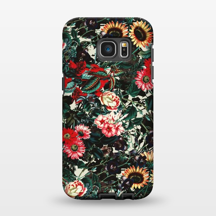 Galaxy S7 EDGE StrongFit Flower Garden II by Burcu Korkmazyurek