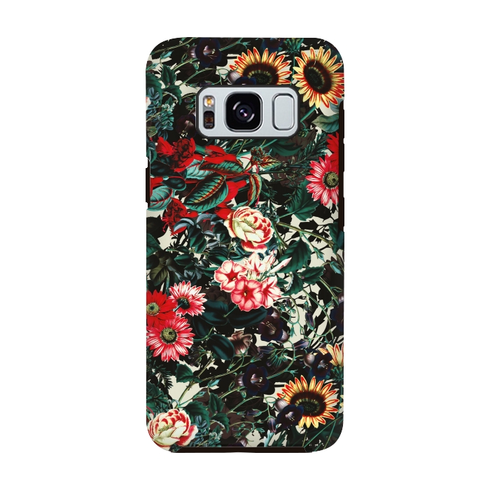 Galaxy S8 StrongFit Flower Garden II by Burcu Korkmazyurek