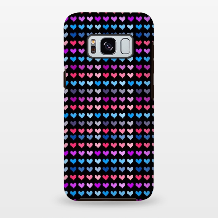 Galaxy S8 plus StrongFit hearts pattern by MALLIKA