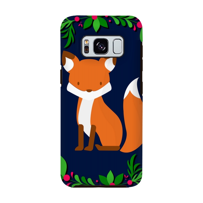 Galaxy S8 StrongFit fox pattern by MALLIKA