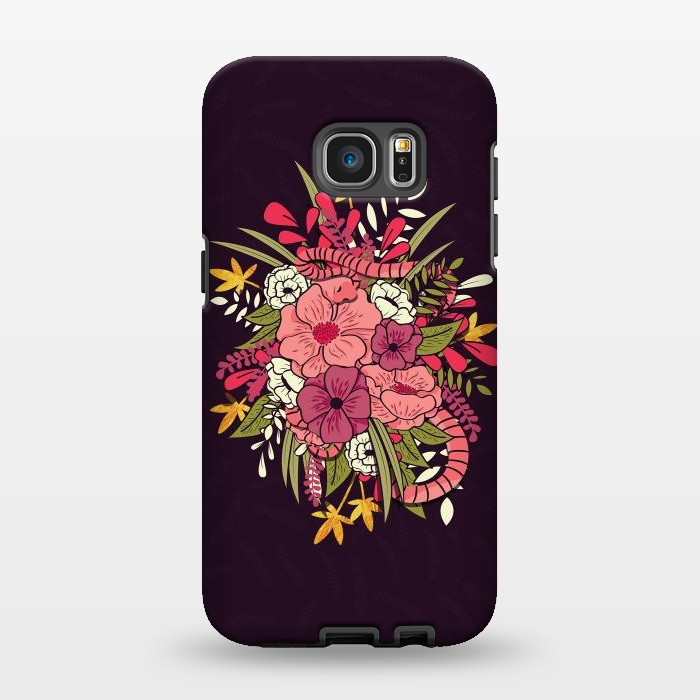 Galaxy S7 EDGE StrongFit Jungle Bouquet 001 by Jelena Obradovic