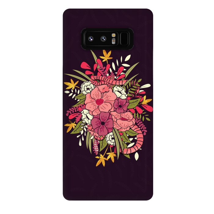 Galaxy Note 8 StrongFit Jungle Bouquet 001 by Jelena Obradovic