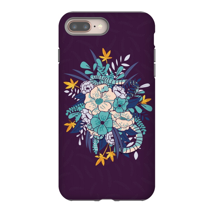 iPhone 7 plus StrongFit Jungle Bouquet 002 by Jelena Obradovic