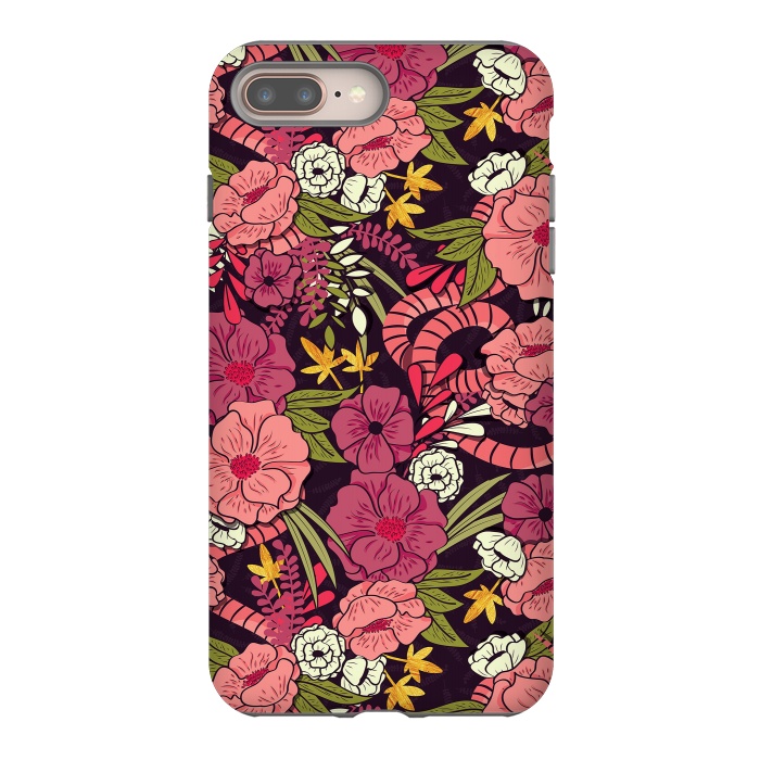 iPhone 7 plus StrongFit Jungle Pattern 001 by Jelena Obradovic