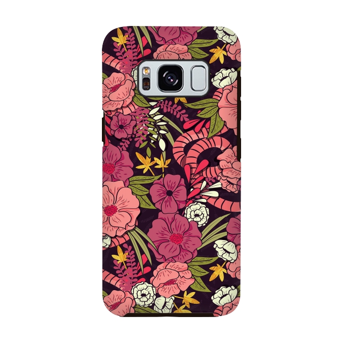 Galaxy S8 StrongFit Jungle Pattern 001 by Jelena Obradovic