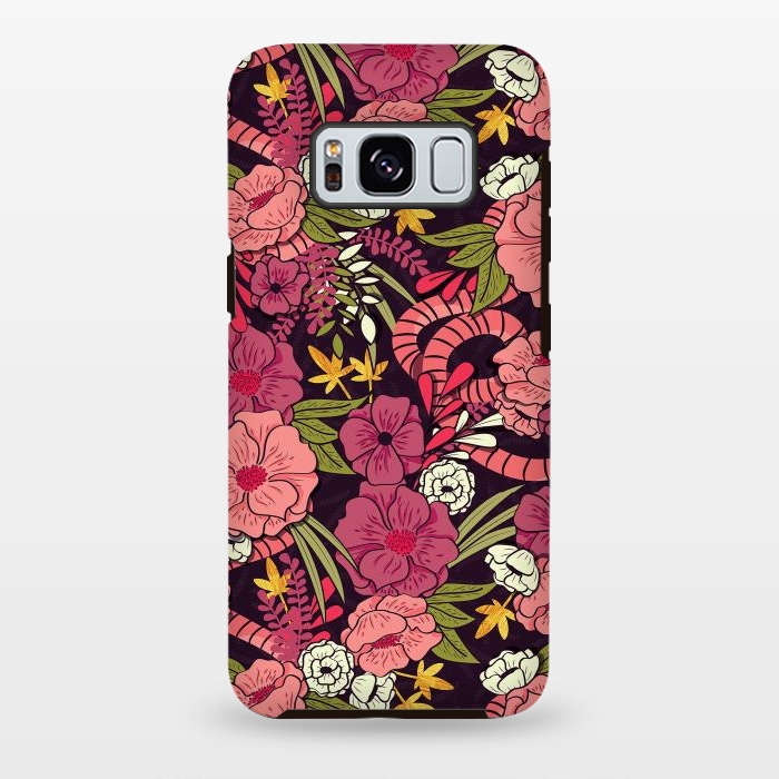 Galaxy S8 plus StrongFit Jungle Pattern 001 by Jelena Obradovic