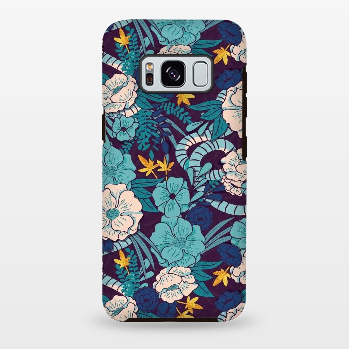 Galaxy S8 plus StrongFit Jungle Pattern 003 by Jelena Obradovic