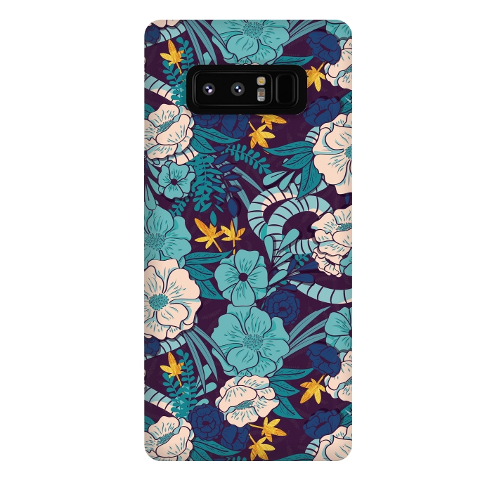 Galaxy Note 8 StrongFit Jungle Pattern 003 by Jelena Obradovic