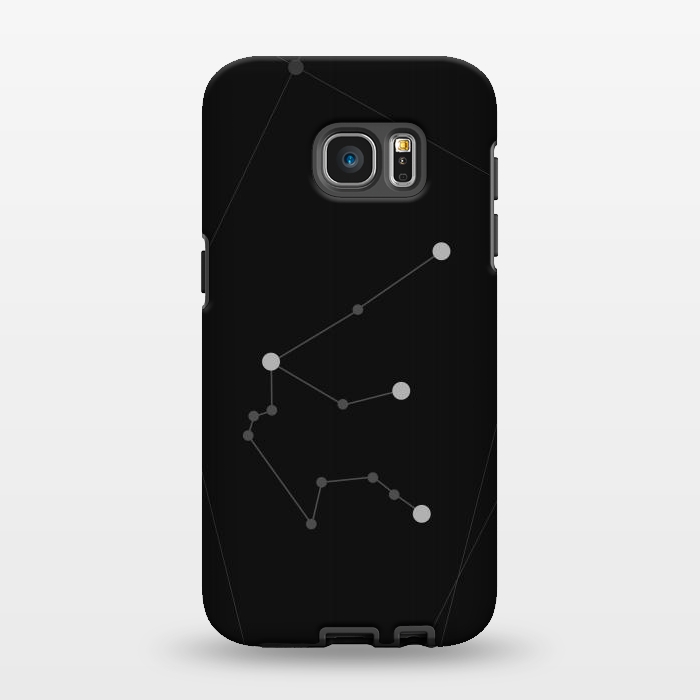 Galaxy S7 EDGE StrongFit Aquarius Zodiac Sign by Dellán
