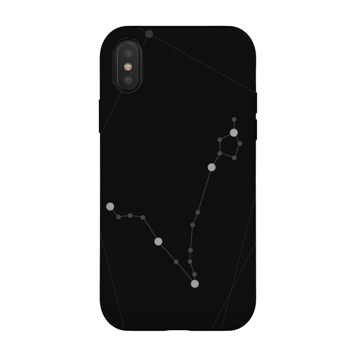 iPhone Xs / X StrongFit Pisces Zodiac Sign by Dellán