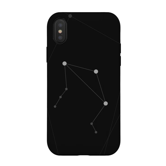 iPhone Xs / X StrongFit Libra Zodiac Sign by Dellán