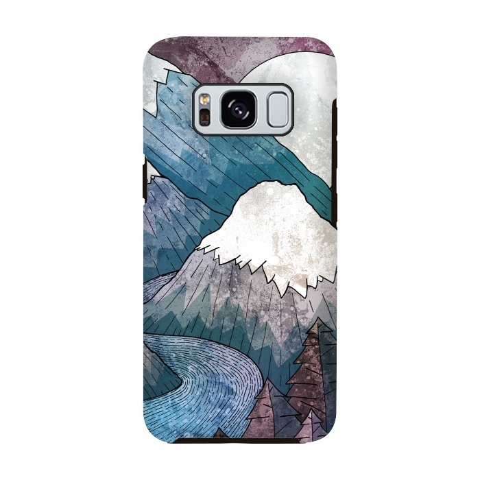 Galaxy S8 StrongFit A cold river canyon by Steve Wade (Swade)