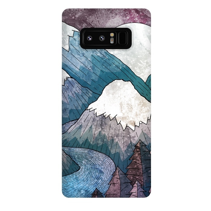 Galaxy Note 8 StrongFit A cold river canyon by Steve Wade (Swade)