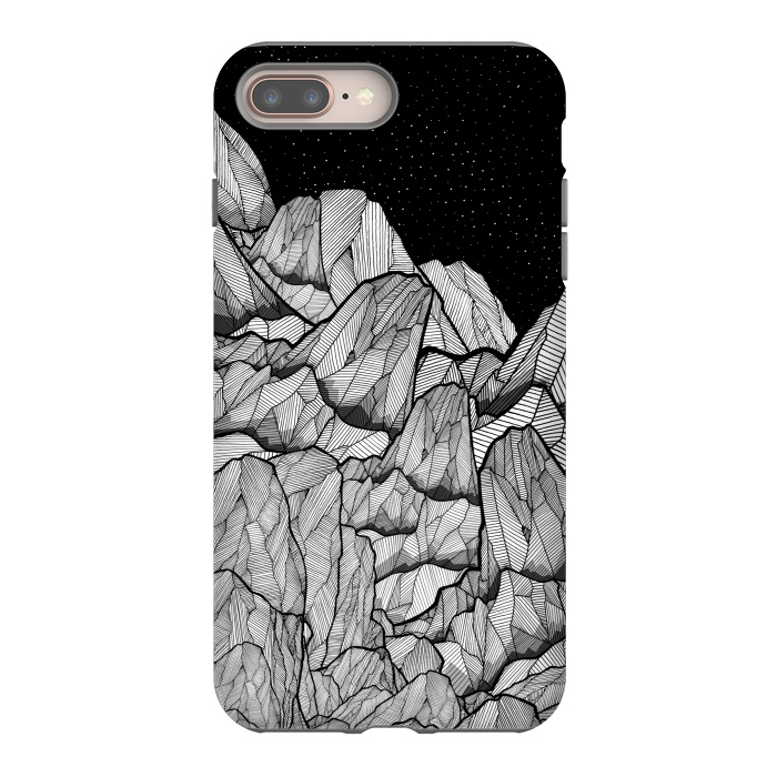 iPhone 7 plus StrongFit Mountains under the star fields by Steve Wade (Swade)