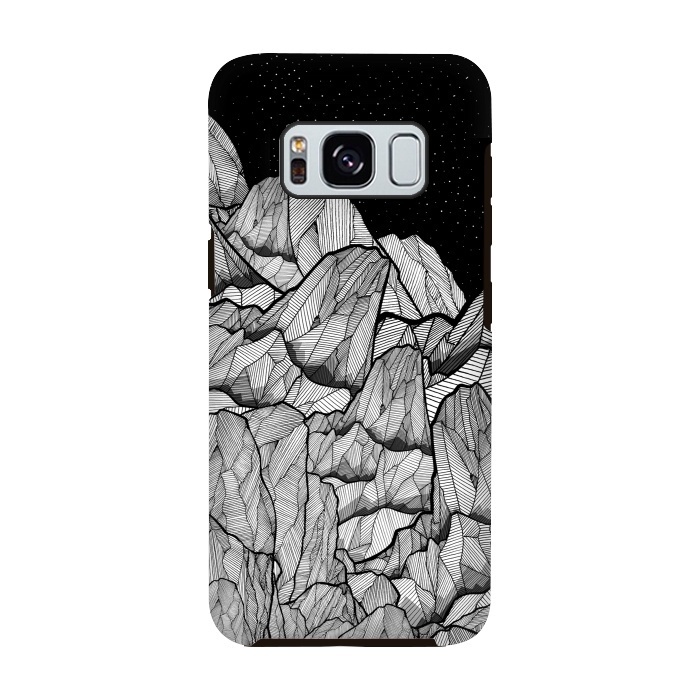 Galaxy S8 StrongFit Mountains under the star fields by Steve Wade (Swade)