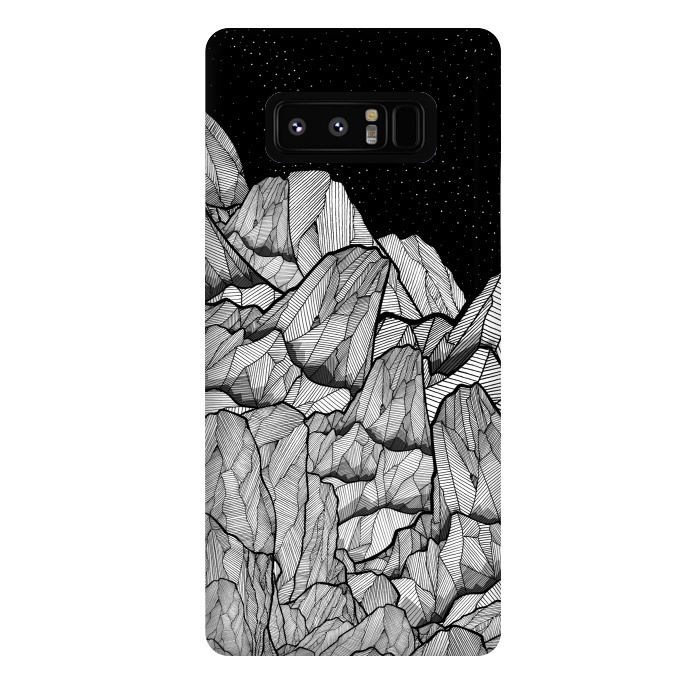 Galaxy Note 8 StrongFit Mountains under the star fields by Steve Wade (Swade)