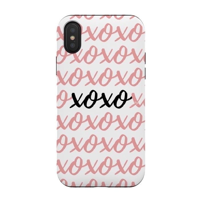 iPhone Xs / X StrongFit XOXO love by Martina