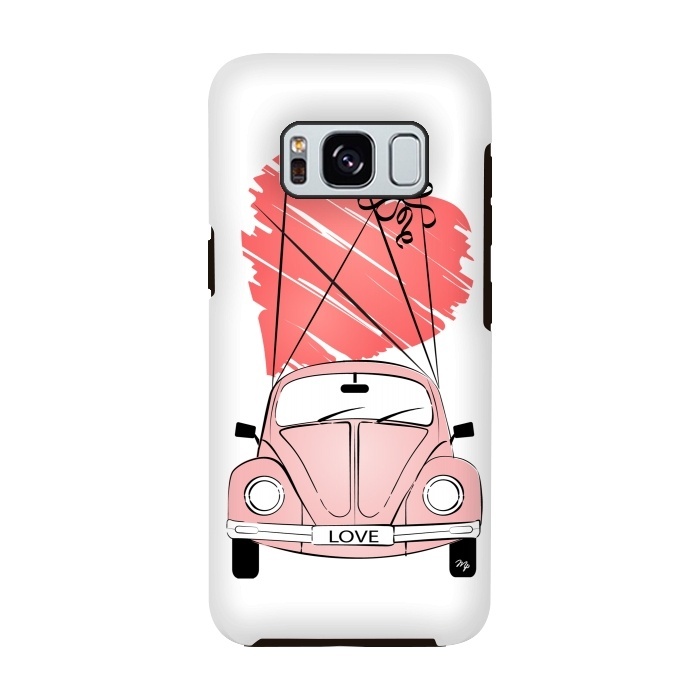 Galaxy S8 StrongFit Love Car by Martina