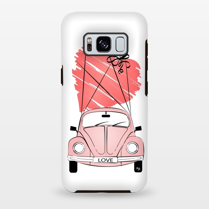 Galaxy S8 plus StrongFit Love Car by Martina