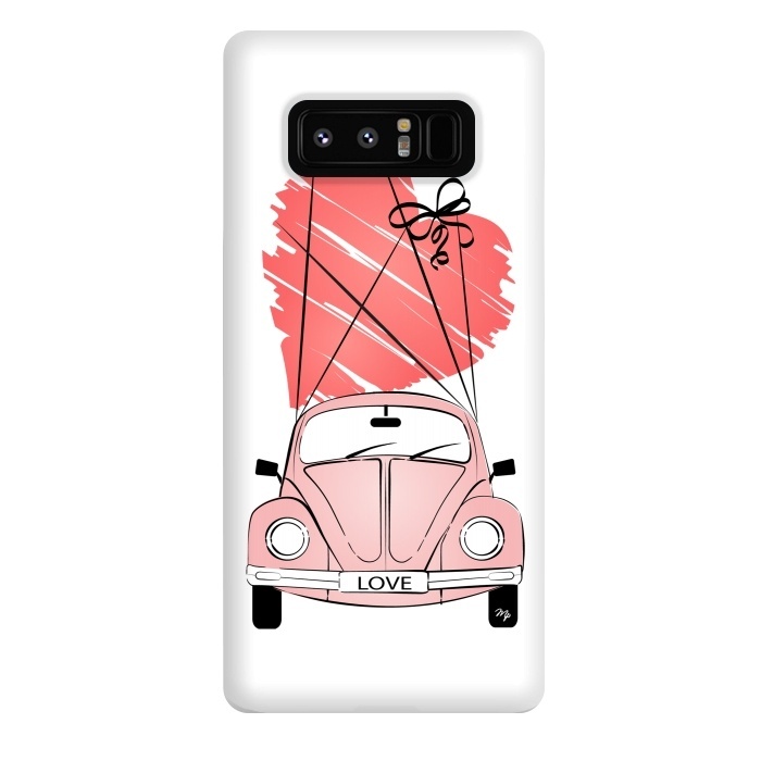 Galaxy Note 8 StrongFit Love Car by Martina