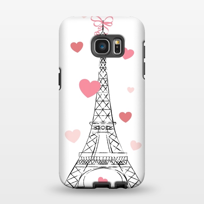 Galaxy S7 EDGE StrongFit Paris Love by Martina