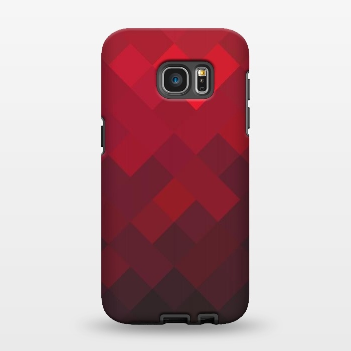 Galaxy S7 EDGE StrongFit Red Underground by Sitchko