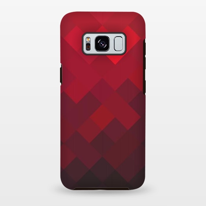 Galaxy S8 plus StrongFit Red Underground by Sitchko