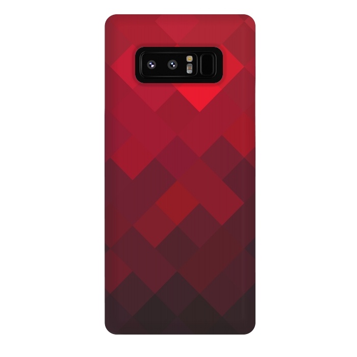 Galaxy Note 8 StrongFit Red Underground by Sitchko