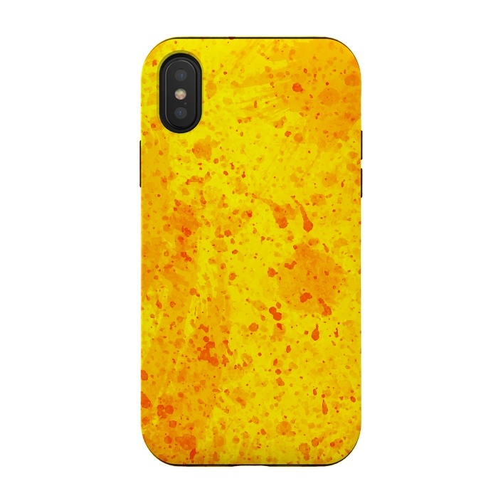 iPhone Xs / X StrongFit Lava by Sitchko