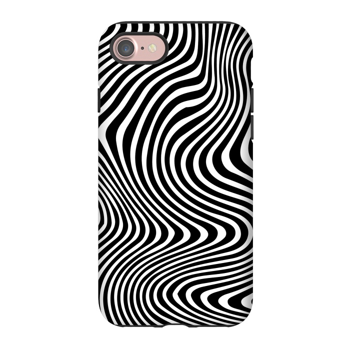 iPhone 7 StrongFit Illusion Waves 3 by Sitchko