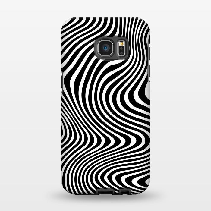 Galaxy S7 EDGE StrongFit Illusion Waves 3 by Sitchko