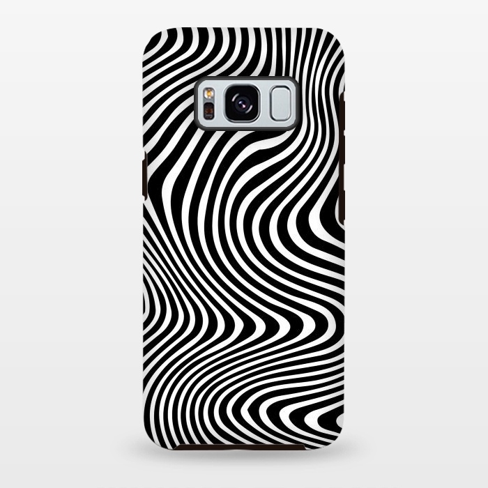 Galaxy S8 plus StrongFit Illusion Waves 3 by Sitchko
