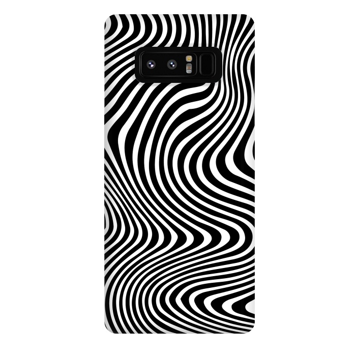Galaxy Note 8 StrongFit Illusion Waves 3 by Sitchko