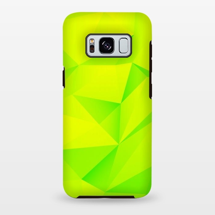Galaxy S8 plus StrongFit Geomerty Lime Extraction by Sitchko