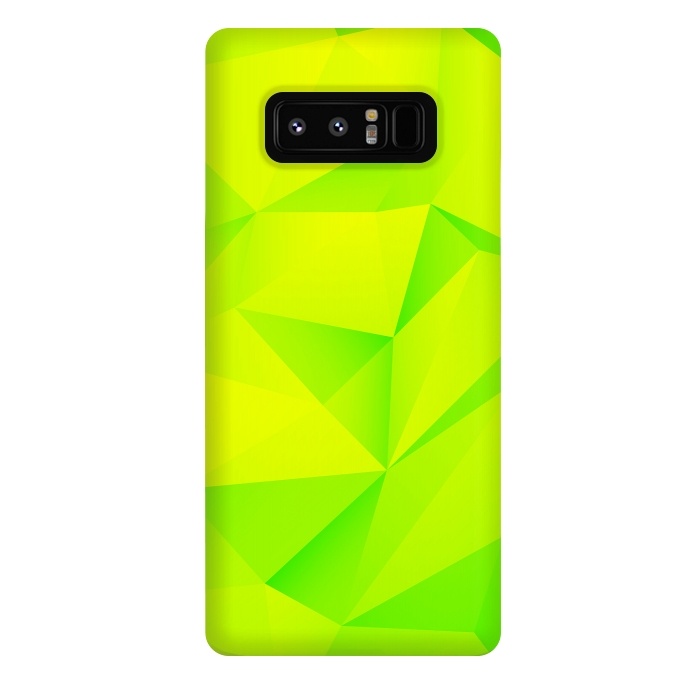 Galaxy Note 8 StrongFit Geomerty Lime Extraction by Sitchko