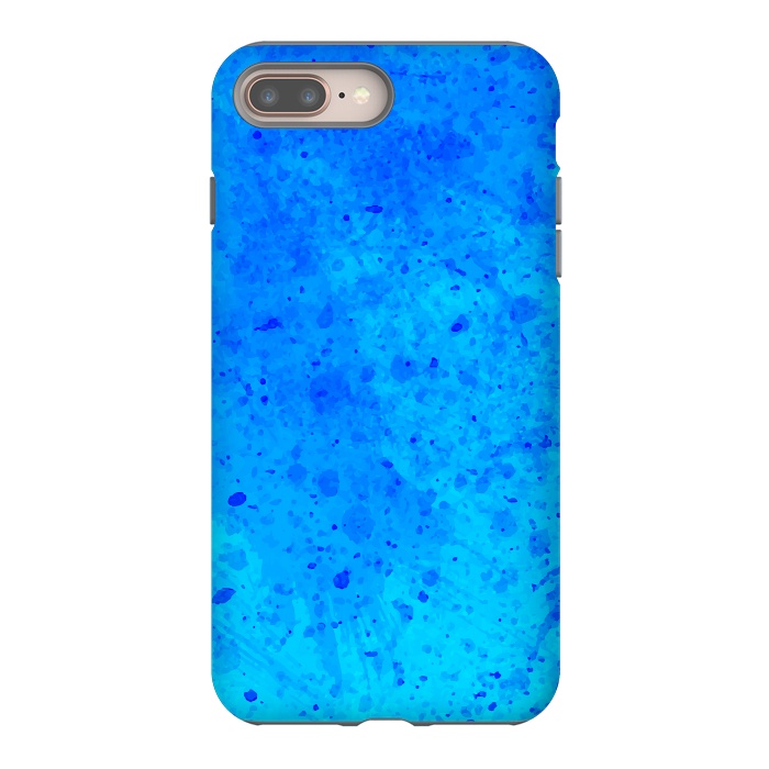 iPhone 7 plus StrongFit Blue Chaos by Sitchko