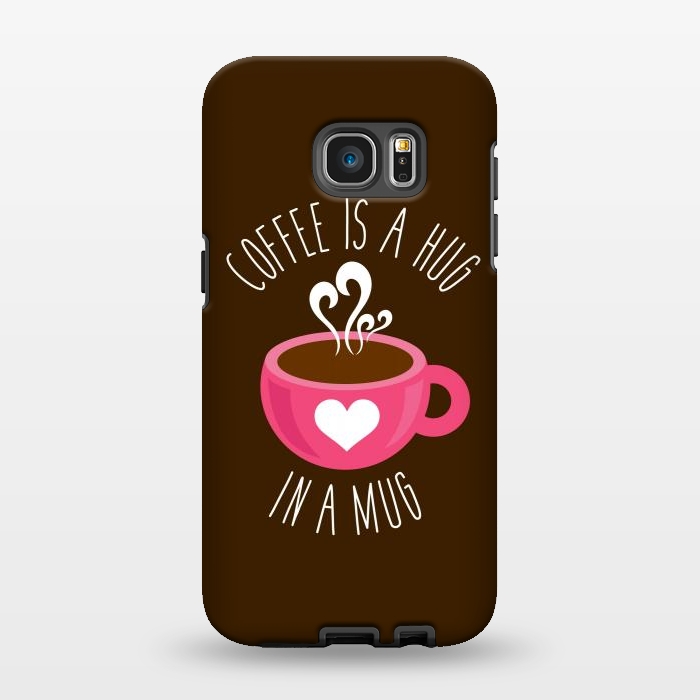 Galaxy S7 EDGE StrongFit Coffee Love by Dhruv Narelia