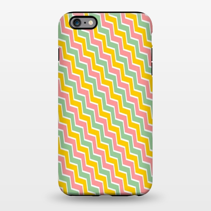 iPhone 6/6s plus StrongFit Colorful Chavron by Dhruv Narelia