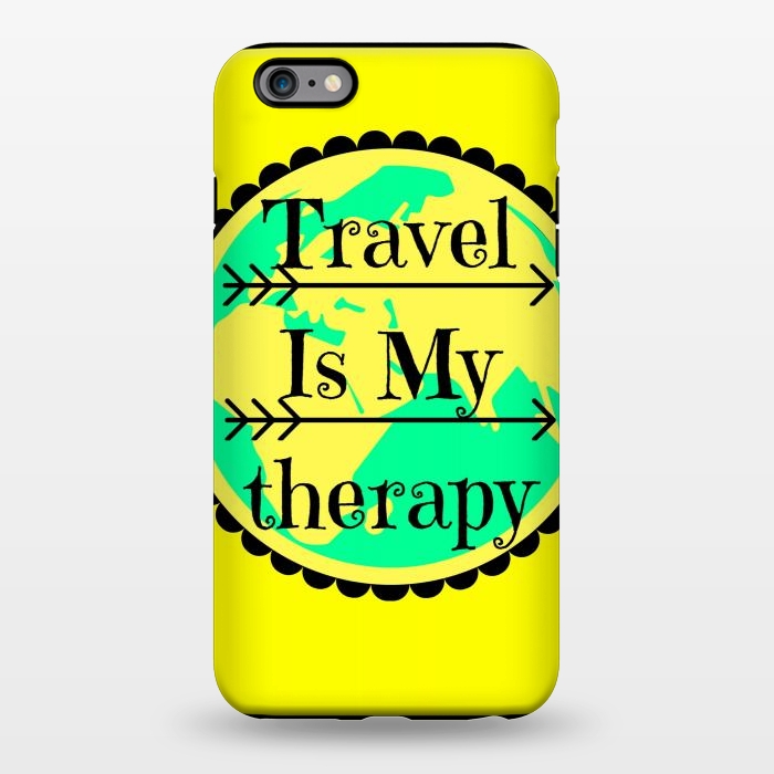 iPhone 6/6s plus StrongFit travel is my therapy by MALLIKA