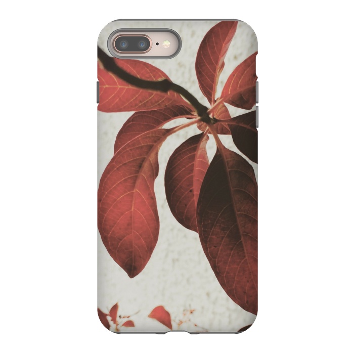 iPhone 7 plus StrongFit red flower by MALLIKA