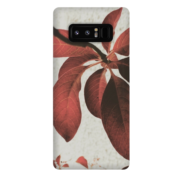 Galaxy Note 8 StrongFit red flower by MALLIKA