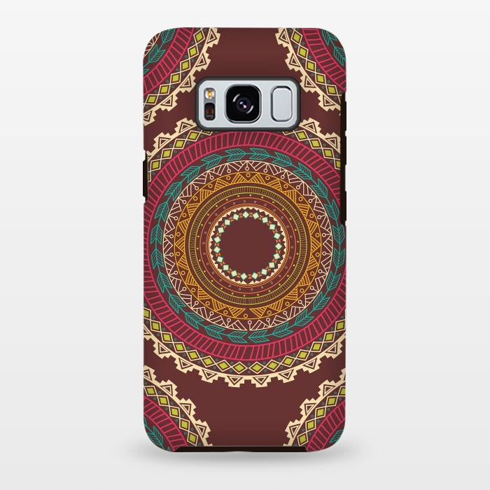 Galaxy S8 plus StrongFit Aztec pattern  by Jelena Obradovic