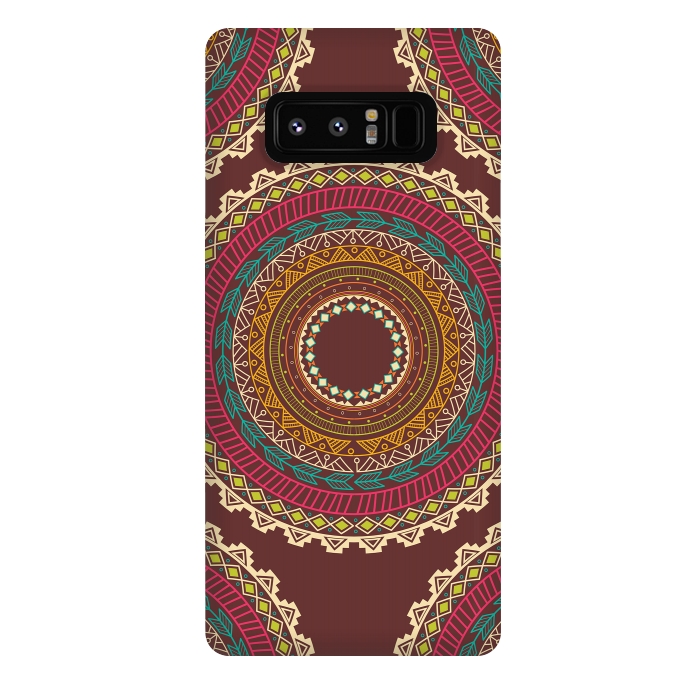 Galaxy Note 8 StrongFit Aztec pattern  by Jelena Obradovic