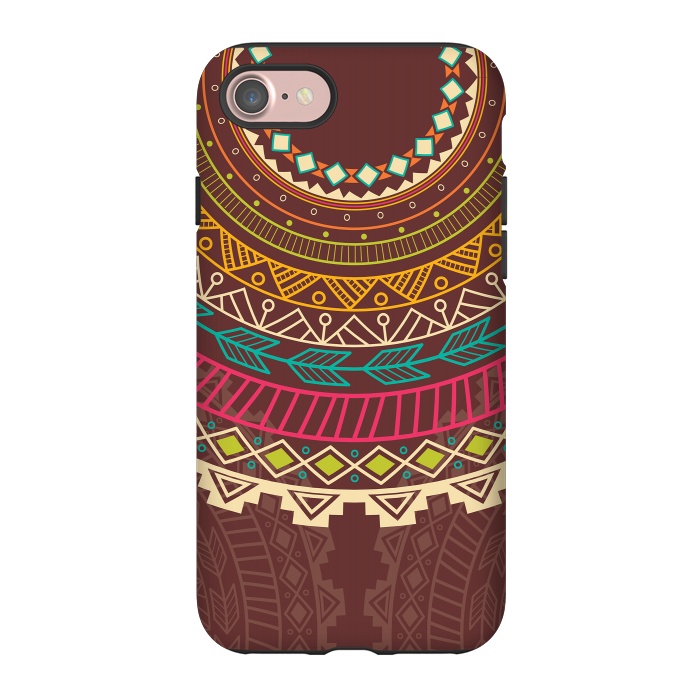 iPhone 7 StrongFit Aztec design by Jelena Obradovic