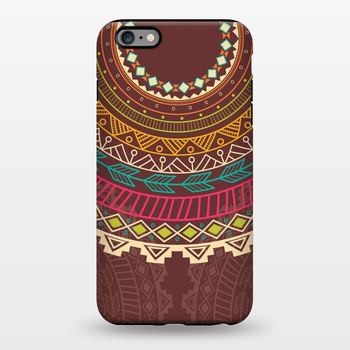 iPhone 6/6s plus StrongFit Aztec design by Jelena Obradovic