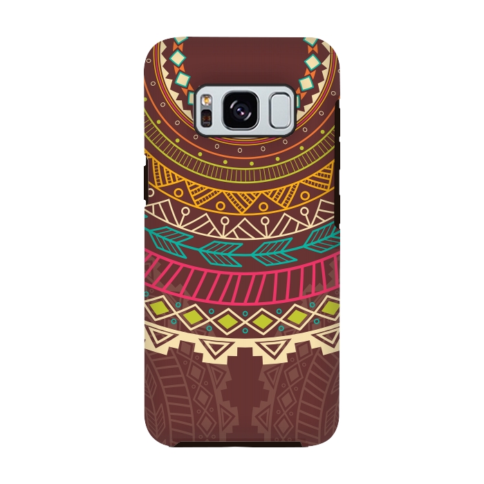 Galaxy S8 StrongFit Aztec design by Jelena Obradovic