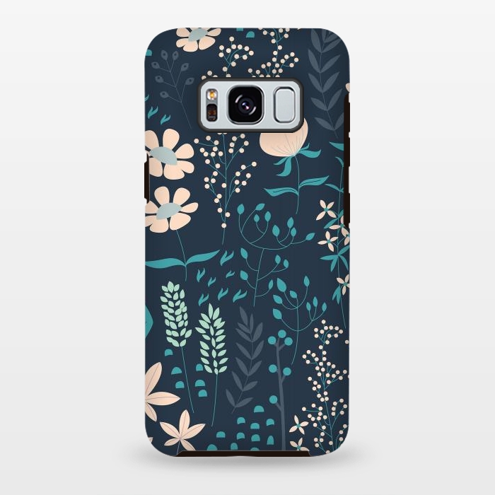Galaxy S8 plus StrongFit Spring Garden Blue by Jelena Obradovic